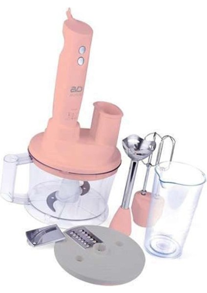 Pembe DN1265 Aurum 1700W Tam Robot Seti, Güçlü ve Şık Temizlik Çözümleri