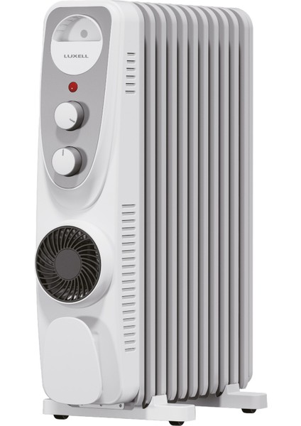 LUX11-FP-WG Luxell Byz/gri Yağlı Radyatör 11 Dilim