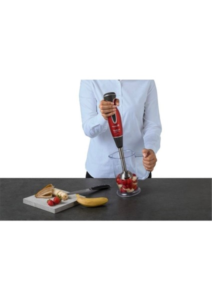 Kırmızı Turbo Fonksiyonlu Yüksek Güçlü Blender Seti 1000W Powelix Actiflow Pro fırsatları