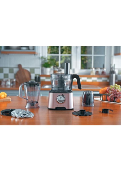 Pembe 10'lu Çok Fonksiyonlu Güçlü Doğrayıcı ve Gıda Hazırlama Seti indirimleri