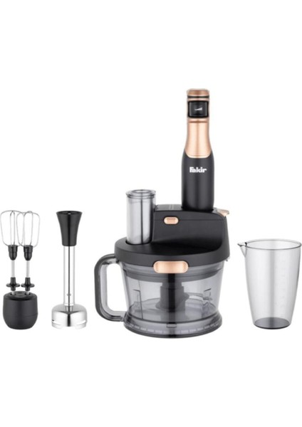 Hızlı ve Güçlü Çok Fonksiyonlu Çok Amaçlı Blender Seti, Şık Siyah Tasarım