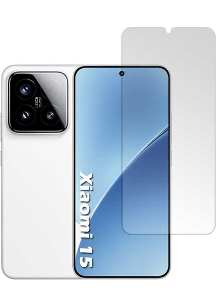 Xiaomi 15 Uyumlu Nano Cam Ekran Koruyucu
