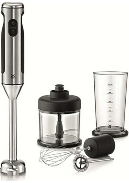 4'ü 1 Arada Çelik Gümüş El Blenderı, 700 W, Kullanışlı ve Şık Tasarım