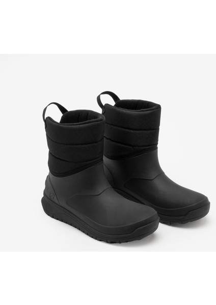 Quechua Kadın Outdoor Kar Botu - Su Geçirmez - Siyah - NH100 Mid fiyatları