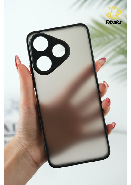 Poco F6 Kılıf Mat Parmak Izi Yapmaz Kamera Korumalı Renkli Tuşlu Sert Silikon