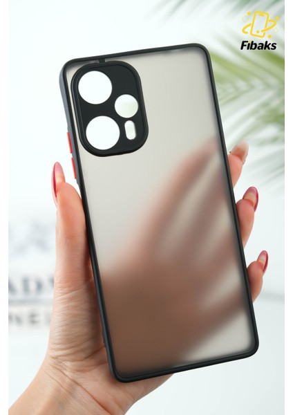 Poco F5 5g Kılıf Mat Parmak Izi Yapmaz Kamera Korumalı Renkli Tuşlu Sert Silikon