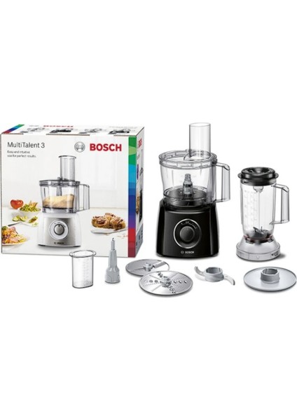 Güçlü ve Şık 3.800 W Mutfak Robotu, Çok Fonksiyonlu ve Dayanıklı Tasarım