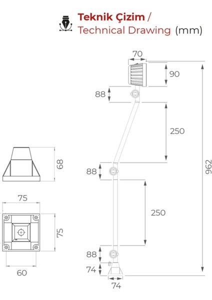 Endüstriyel Makina Aydınlatma Lambası Erc L-24-67 fiyatları