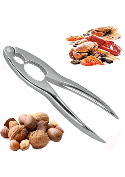 Beyaz Metal Ceviz ve Fındık Kırıcı, Dayanıklı ve Pratik Kullanım Için Tasarlandı