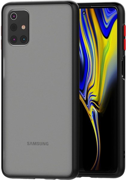 Samsung Galaxy M51 Kılıf Mat Parmak Izi Yapmaz Kamera Korumalı Renkli Tuşlu Sert Silikon Kapak fırsatları