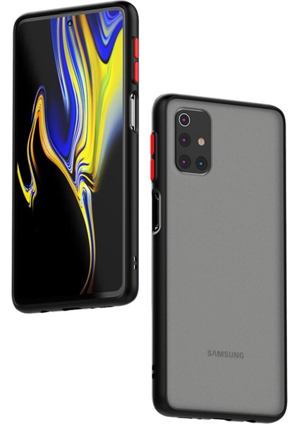 Samsung Galaxy M51 Kılıf Mat Parmak Izi Yapmaz Kamera Korumalı Renkli Tuşlu Sert Silikon Kapak indirimleri