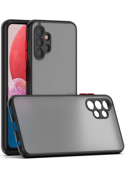 Samsung Galaxy A23 Kılıf Mat Parmak Izi Yapmaz Kamera Korumalı Renkli Tuşlu Sert Silikon Kapak fiyatları