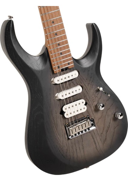 X700 Trıalıty Opbb Elektro Gitar, Open Pore Black Burst, Çantalı modelleri