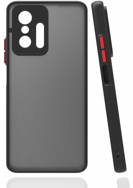 Xiaomi Mi 11T 5g Uyumlu Kılıf Kamera Korumalı Renkli Tuşlu Transparan Kapak fiyatları