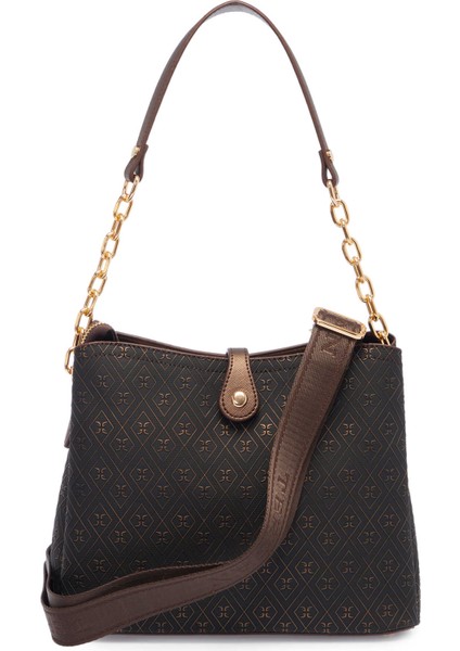 Bronz Print Kadın Omuz Çantası - S1WPR0000802-R7P modelleri