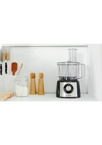 Multitalent Kompakt Mutfak Robotu, 3'ü Bir Arada, Siyah