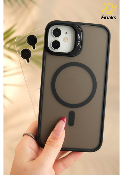 Apple iPhone 11 Kılıf Standlı Mat Magsafe Metal Tuşlu Kamera Lens Hediyeli Wonk Kapak modelleri