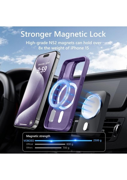 Apple iPhone 16 Pro Uyumlu Kılıf Standlı Mat Magsafe Metal Tuşlu Kamera Lens Wonk Kapak indirimleri