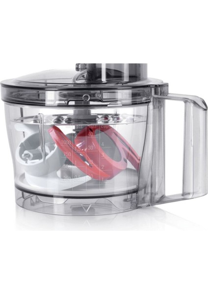 Kompakt ve Şık Mutfak Robotu, Siyah Renk, Kolay Kullanım ve Pratik Hazırlık Sağlar