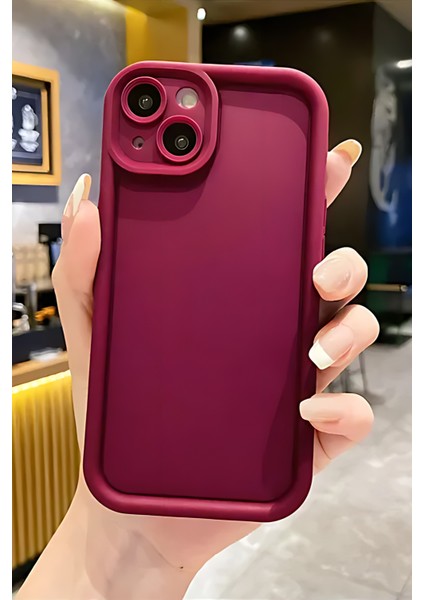 Apple iPhone 13 Kılıf Kamera Korumalı Renkli Silikon Kapak