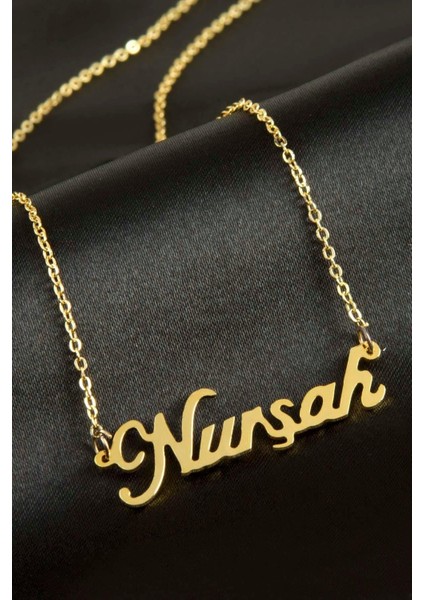 Msa-Shop Nurşah Isimli Kolye -Sarı