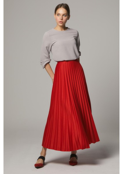 450 Sentez Etek Krep Plise