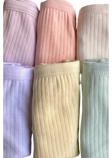 Kız Çocuk Pandora Bato - Slip - Külot - 12 Adet - Çok Renkli