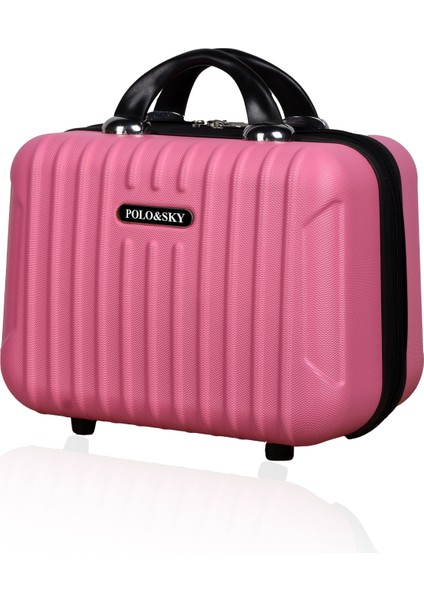Şık Pembe Abs Makyaj Çantası El Valizi, Pratik ve Hafif Tasarım fiyatları