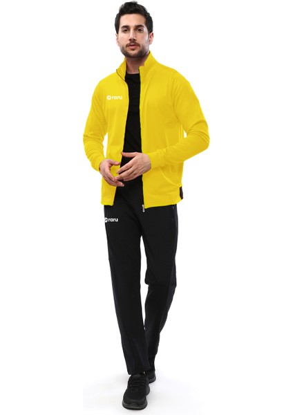 Tam Fermuarlı Eşofman Takımı Impello Sarı fiyatları