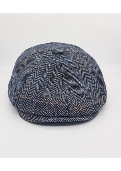 Ingiliz Tarzı David Beckham Model 8 Parça Peaky Blinders Kasket Şapka fiyatları