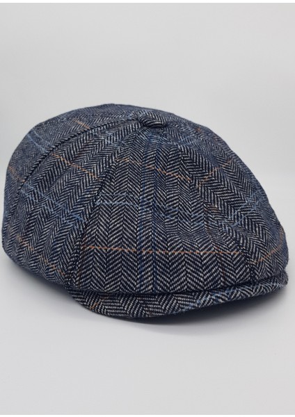 Ingiliz Tarzı David Beckham Model 8 Parça Peaky Blinders Kasket Şapka modelleri