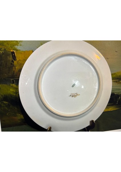 Limoges France 25 cm Çapında Porselen Dekor Tabağı -870651 fırsatları