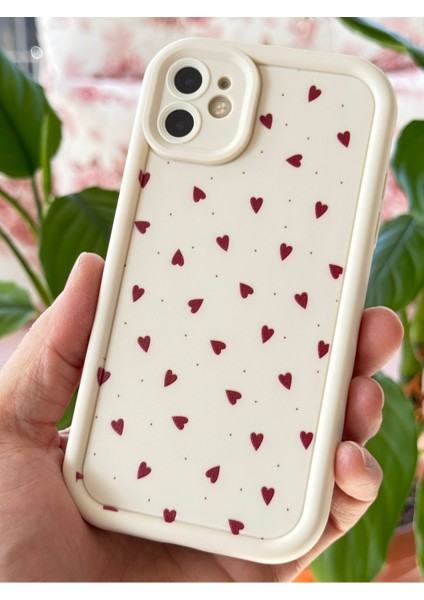 Apple iPhone 11 Kılıf Kamera Korumalı Silikon Renkli Kalp Tasarımlı Kamera Korumalı Silikon Kapak indirimleri