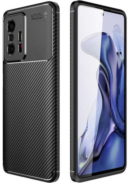 Xiaomi Mi 11T Kılıf Rugged Armor Darbe Emici Uzun Ömürlü Dayanıklı Parmak İzi Yapmaz Karbon Tasarım Negro Silikon Kapak fiyatları