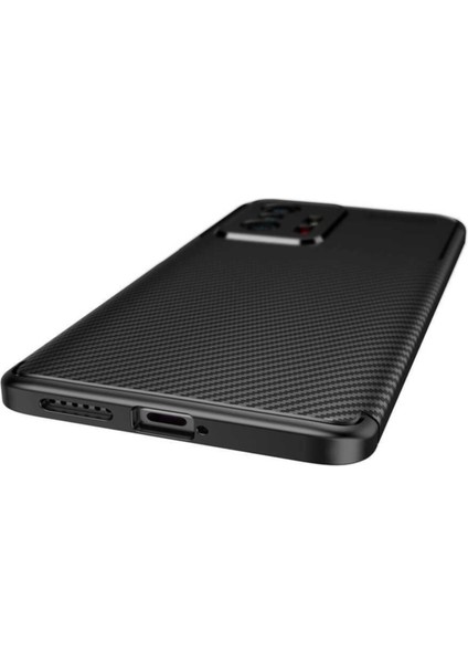 Xiaomi Mi 11T Kılıf Rugged Armor Darbe Emici Uzun Ömürlü Dayanıklı Parmak İzi Yapmaz Karbon Tasarım Negro Silikon Kapak indirimleri