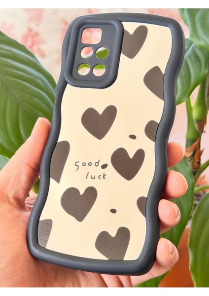 Xiaomi Redmi 10 2022 Uyumlu Kılıf Aynalı Kalp Desenli Yumuşak Kenarlı Kamera Korumalı Silikon Kapak fiyatları