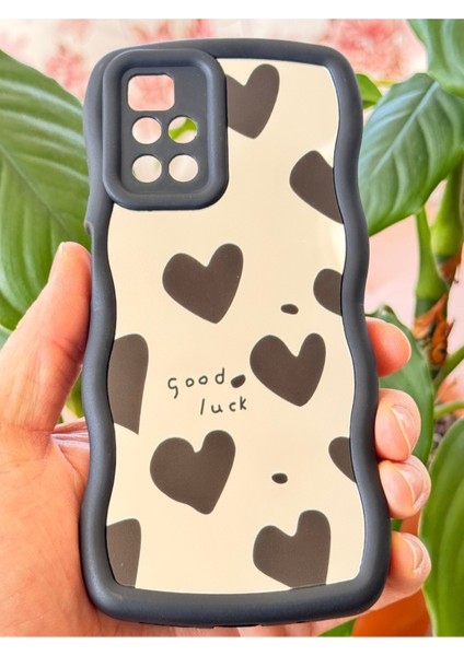 Xiaomi Redmi 10 2022 Uyumlu Kılıf Aynalı Kalp Desenli Yumuşak Kenarlı Kamera Korumalı Silikon Kapak modelleri