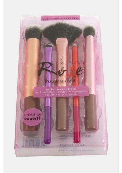 5'li Profesyonel Makyaj Fırça Seti, Temizlik ve Kullanım Kolaylığı Sağlar modelleri