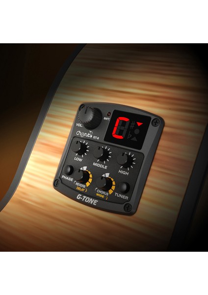Gt-6 Akustik Gitar Preamfi ve Tuner