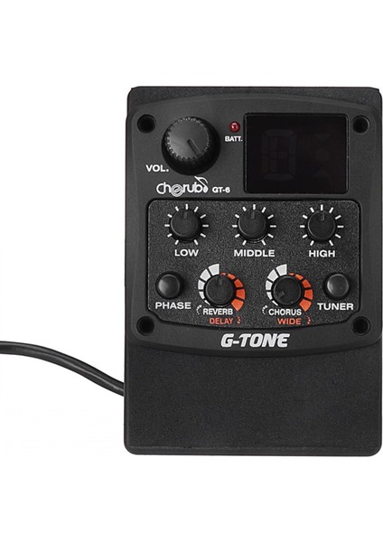 Gt-6 Akustik Gitar Preamfi ve Tuner modelleri