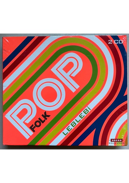 Pop Folk Leblebi Çift CD (Jelatininde Sıfır Orijnal Dönem Baskı Cd)
