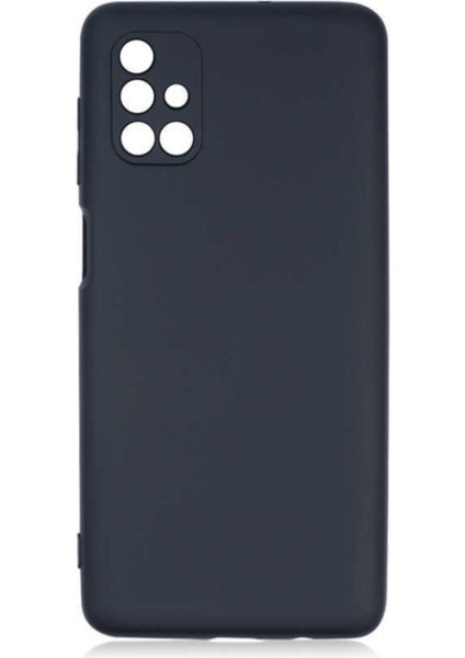 Samsung Galaxy M51 Kılıf Kadife Lansman Soft Yumuşak Liquid Silikon Kamera Korumalı Mara