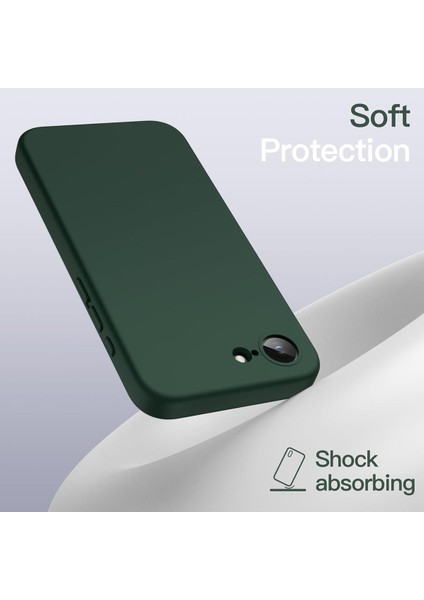 Apple iPhone 16E Kılıf Kadife Lansman Soft Yumuşak Liquid Silikon Kamera Korumalı Kapak fırsatları