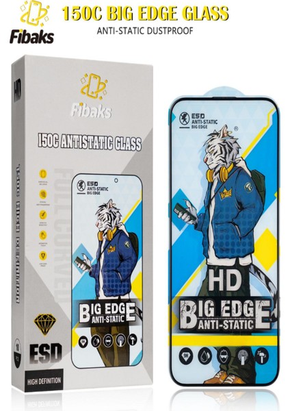 Samsung Galaxy A56 Kırılmaz Cam Tam Ekran Koruyucu 150CC Antistatik Büyük Kenar 9h Temperli Koruma fiyatları