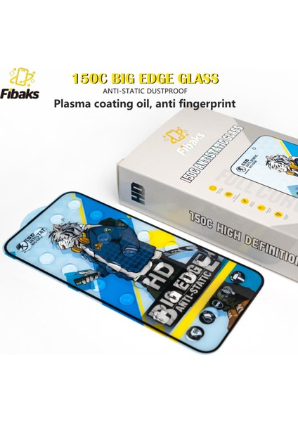 Samsung Galaxy A56 Kırılmaz Cam Tam Ekran Koruyucu 150CC Antistatik Büyük Kenar 9h Temperli Koruma indirimleri