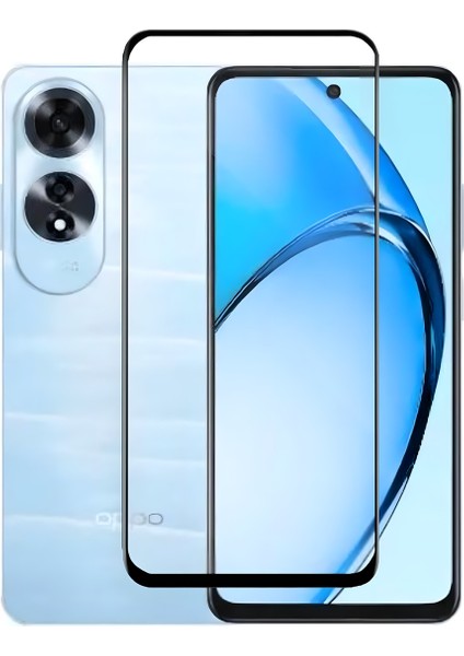 Oppo A60 Kırılmaz Cam Tam Ekran Koruyucu 150CC Antistatik Büyük Kenar 9h Gerçek Temperli Koruma