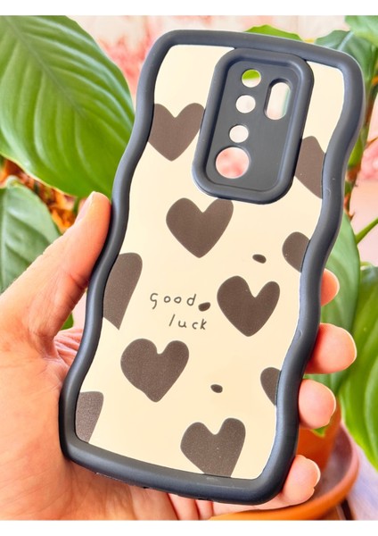 Xiaomi Redmi Note 8 Pro Uyumlu Kılıf Aynalı Kalp Desenli Kenarlı Kamera Korumalı Silikon Kapak modelleri