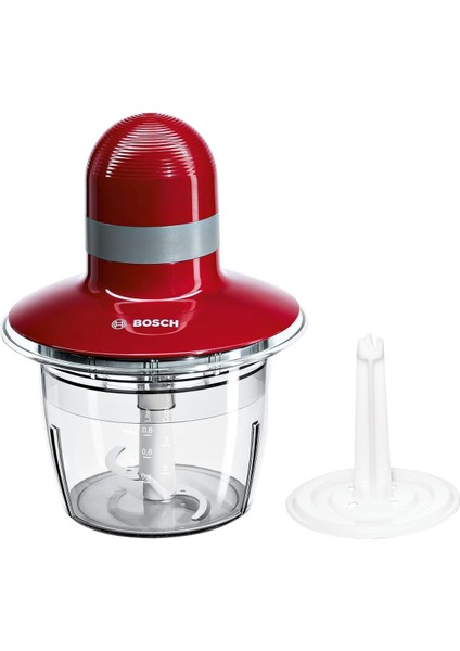 Kırmızı ve Gri Evrensel Parçalayıcı, Enerji Sınıfı B, Yüksek Performanslı Kullanım.