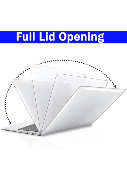 Apple Macbook Pro 13 2020/2022 A2251 A2289 A2338 A1706 A1708 A2159 Uyumlu Kılıf Şeffaf Kılıf Hava Menfezli Tam Koruma Kristal Kapak fırsatları