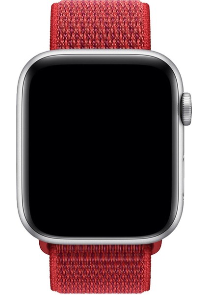Apple Apple Watch 10/11/9/8/7/6/5/4/3/SE/ULTRA/HK/PRO/MAX 49MM 46MM 45MM 44MM 42MM Kordon Kayış Bileklik Naylon Örgü Hasır Cırt Cırtlı Kaliteli Silikon fırsatları